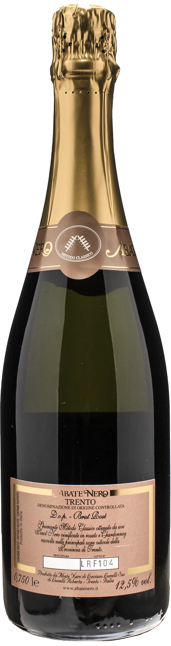 Abate Nero Trento Rosè Brut