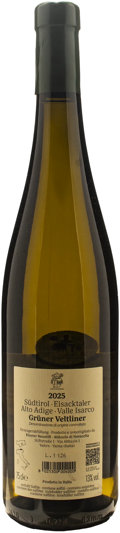Abbazia di Novacella Alto Adige Gruner Veltliner 2025