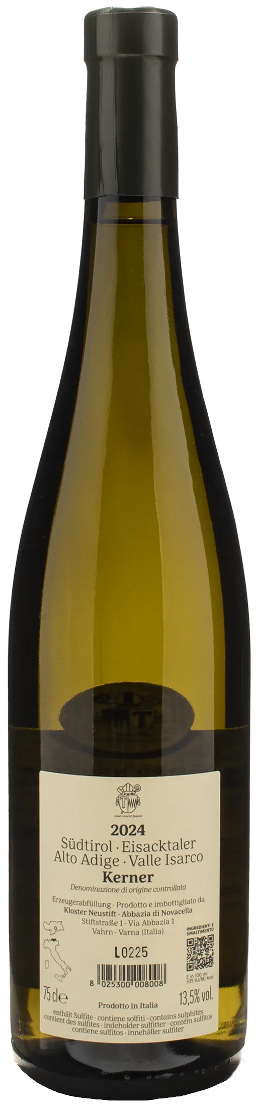 Abbazia di Novacella Kerner 2024