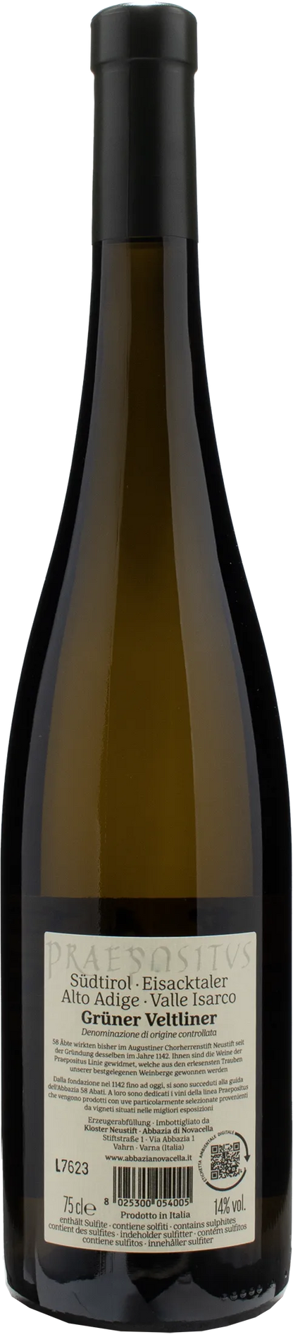 Abbazia di Novacella Praepositus Gruner Veltliner 2022