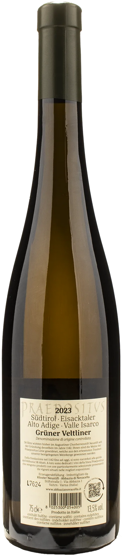 Abbazia di Novacella Praepositus Gruner Veltliner 2023