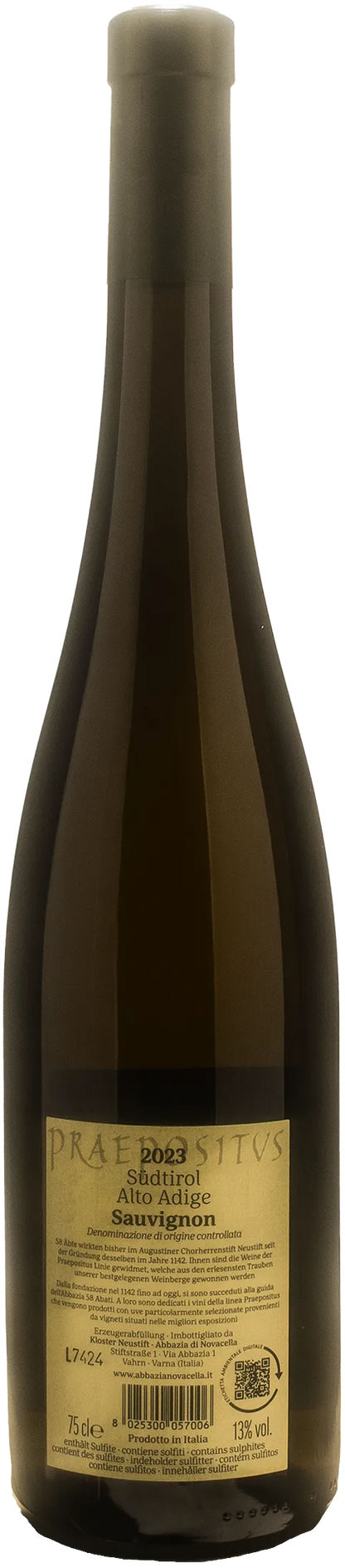 Abbazia di Novacella Praepositus Sauvignon 2023