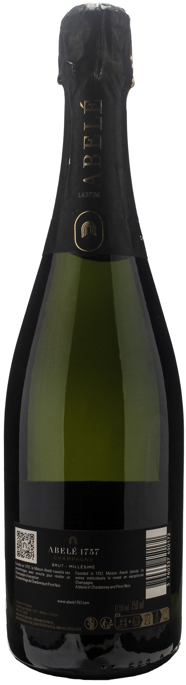 Abele 1757 Champagne Brut 2014