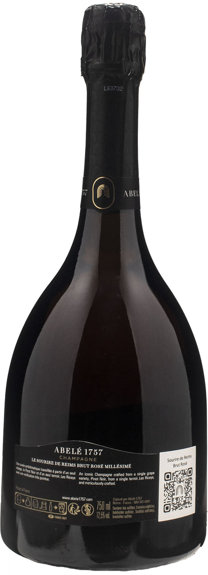 Abelé 1757 Champagne Le Sourire de Reims Brut Rosé 2008