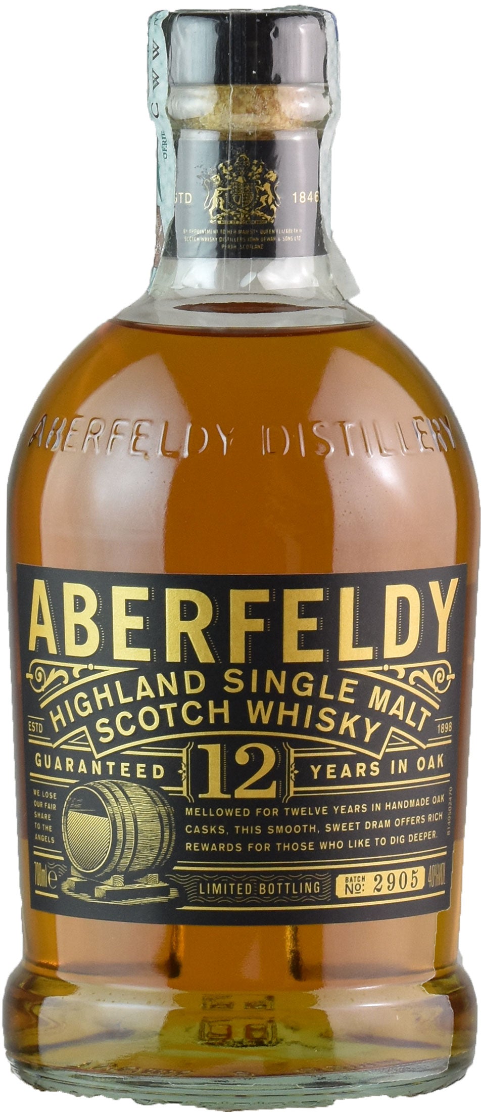 Aberfeldy Single Malt Scotch Whisky 12 Y.O. 0.7L | XtraWine