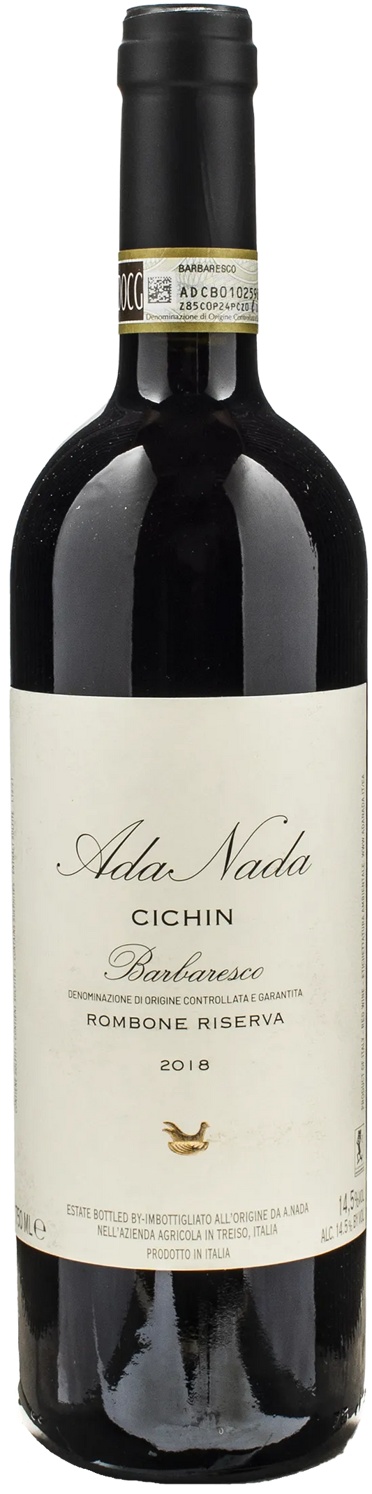 Ada Nada Barbaresco Riserva Rombone Cichin 2018