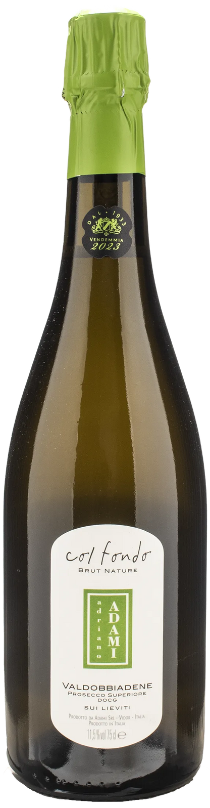 Adami Valdobbiadene Prosecco Superiore Col Fondo sui lieviti Brut Nature 2023