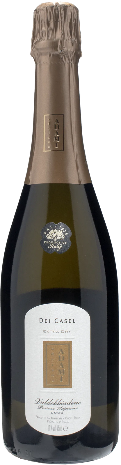 Adami Valdobbiadene Prosecco Superiore dei Casel Extra Dry