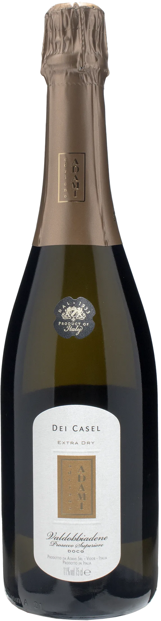 Adami Valdobbiadene Prosecco Superiore dei Casel Extra Dry