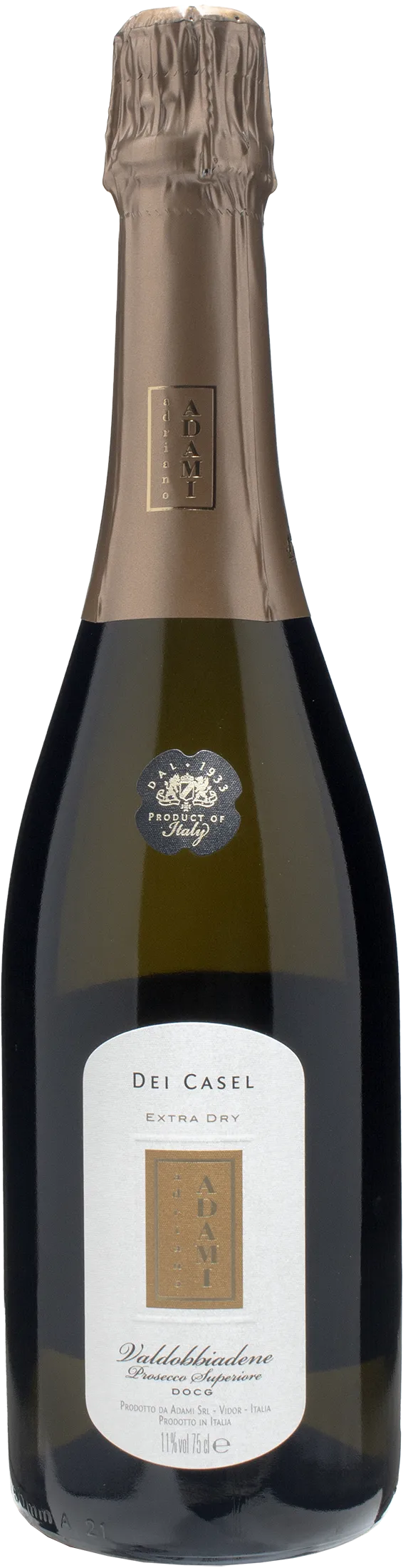 Adami Valdobbiadene Prosecco Superiore dei Casel Extra Dry