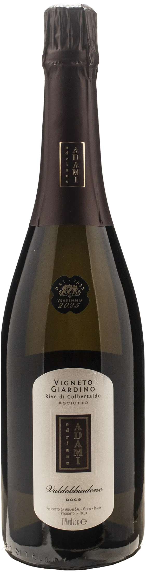 Adami Valdobbiadene Prosecco Vigneto Giardino Rive di Colbertaldo Dry 2025
