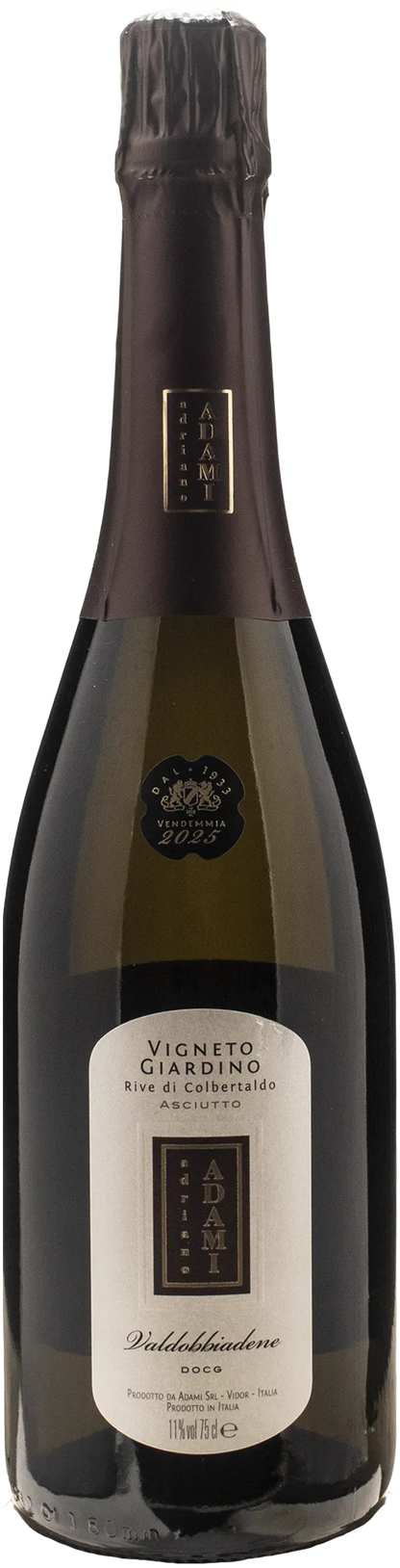 Adami Valdobbiadene Prosecco Vigneto Giardino Rive di Colbertaldo Dry 2025