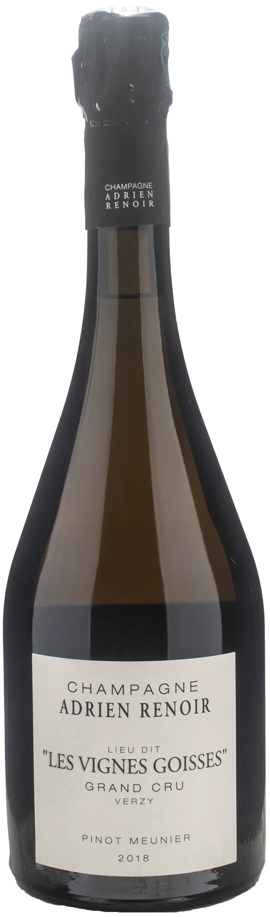 Adrien Renoir Champagne Les Vignes Goisses Grand Cru Pinot Meunier Extra Brut 2018