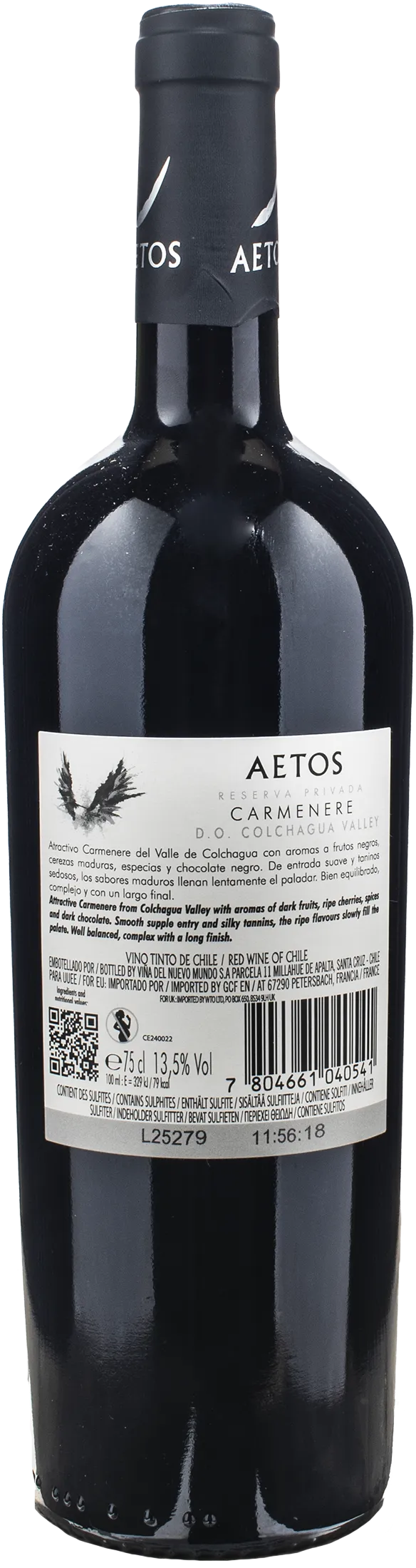 Aetos Reserva Privada Carmenere 2024