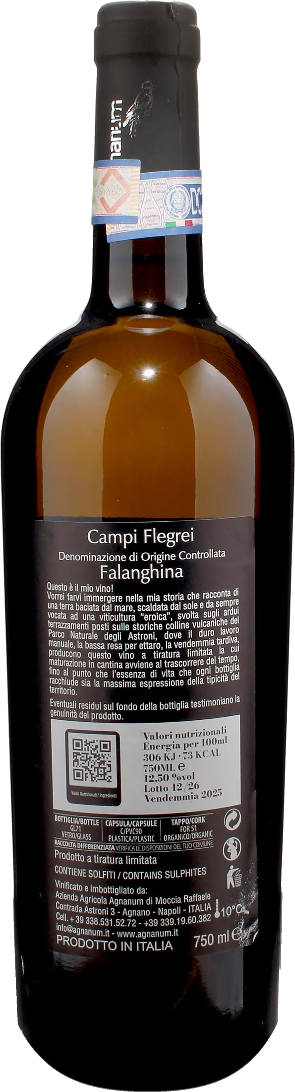 Agnanum Campi Flegrei Falanghina 2025