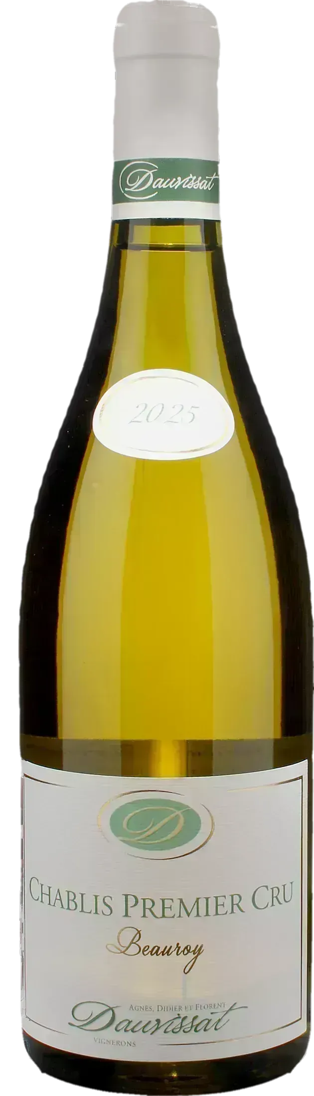 Agnes et Didier Dauvissat Chablis 1er Cru Beauroy 2025