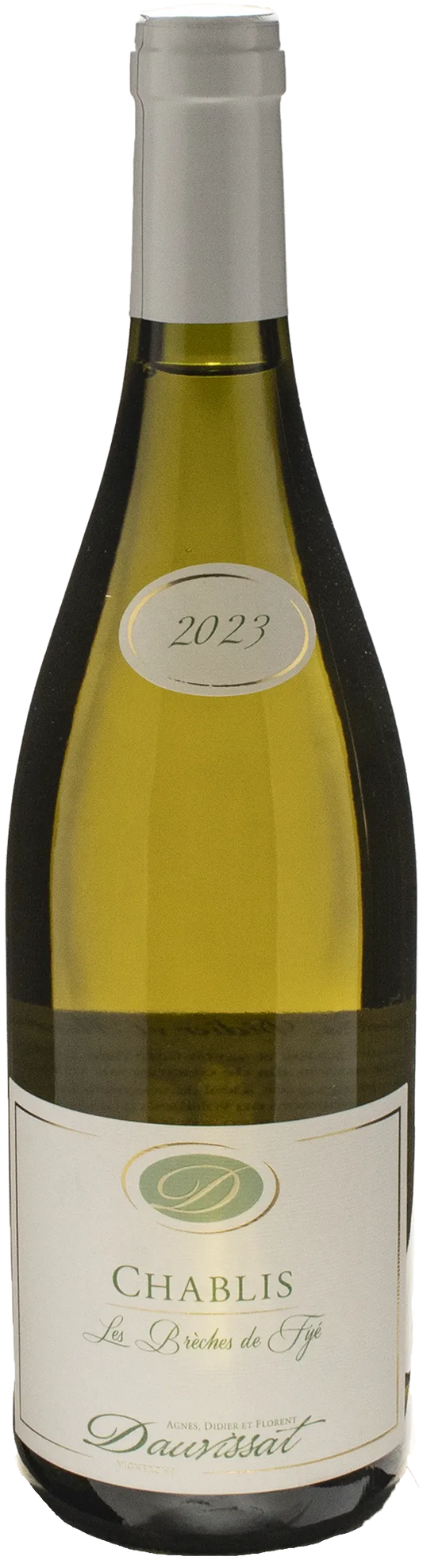 Agnes et Didier Dauvissat Chablis Les Breches de Fye 2023
