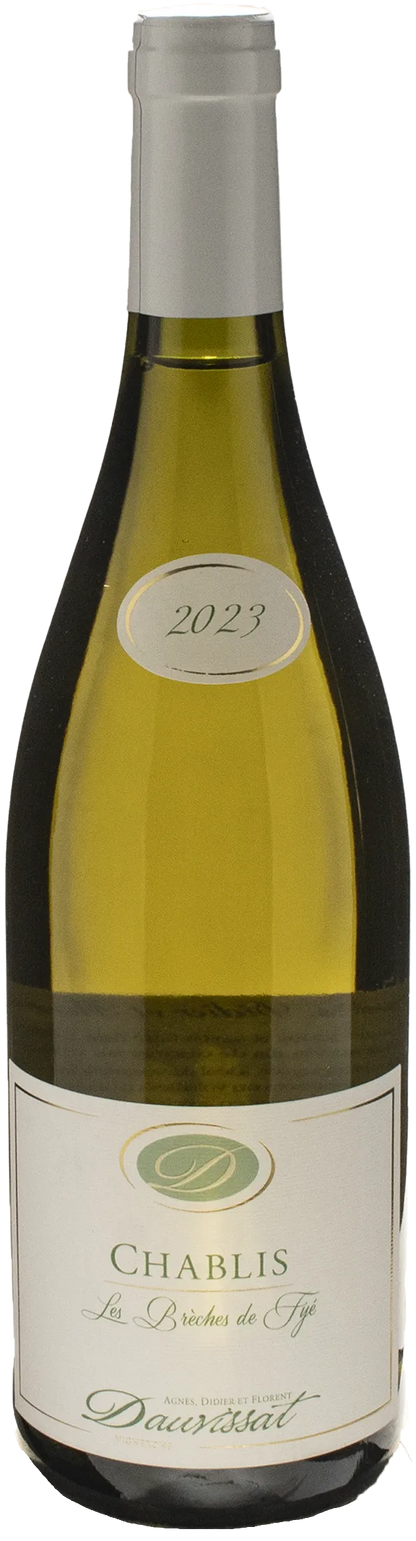 Agnes et Didier Dauvissat Chablis Les Breches de Fye 2023