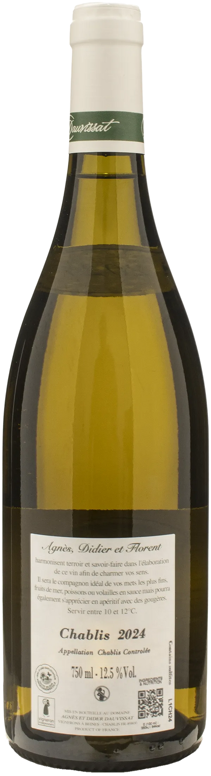 Agnes et Didier Dauvissat Chablis Les Breches de Fye 2024