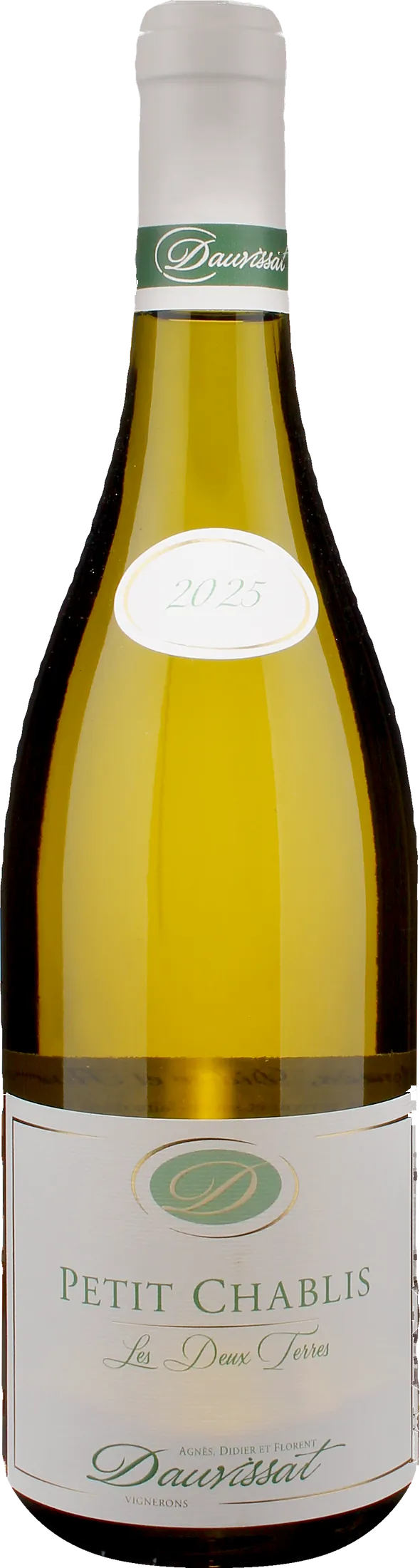 Agnes et Didier Dauvissat Petit Chablis Les Deux Terres 2025