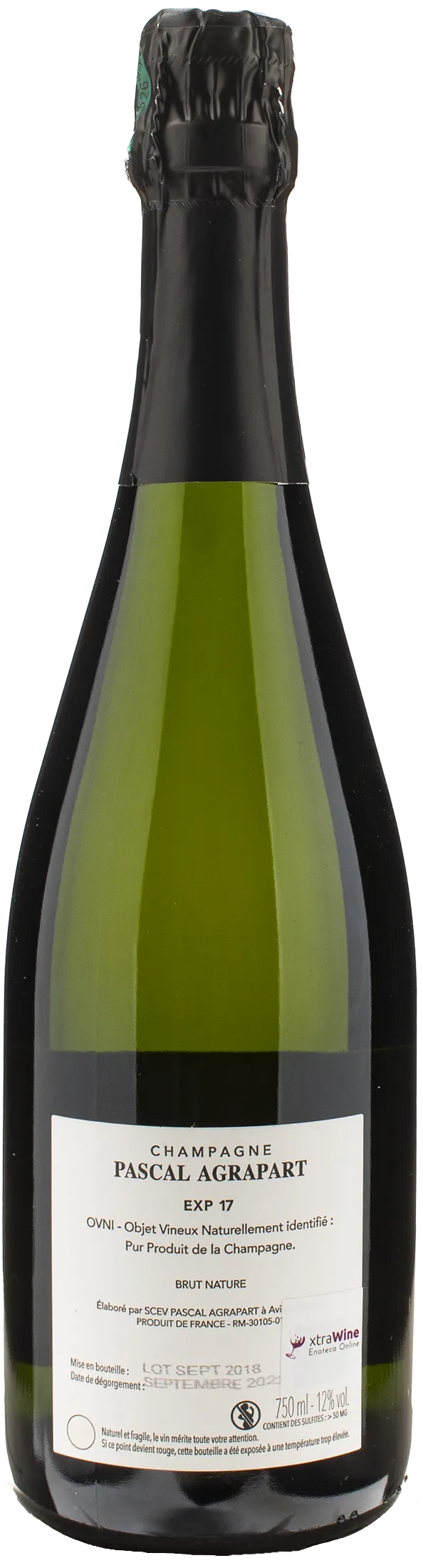 Pascal Agrapart Exp.17 Champagne Grand Cru Brut Nature | xtraWine