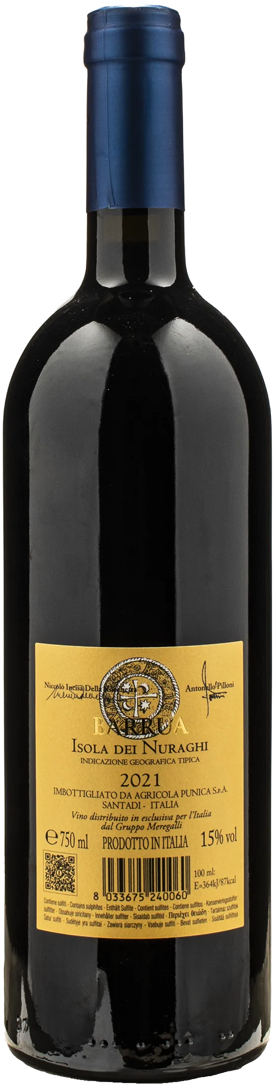 Agripunica Barrua Isola dei Nuraghi 2021