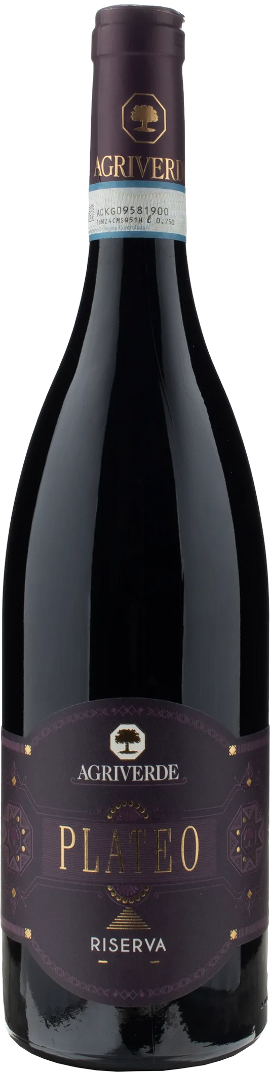 Agriverde Montepulciano Plateo Riserva 2018