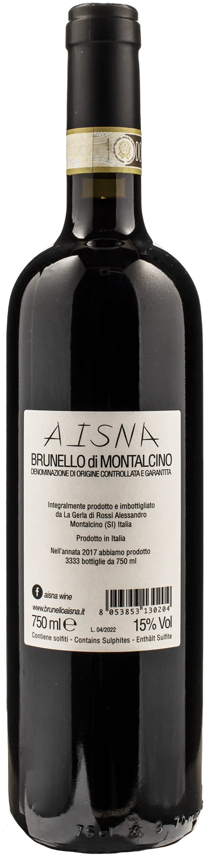 Aisna Brunello di Montalcino 2017