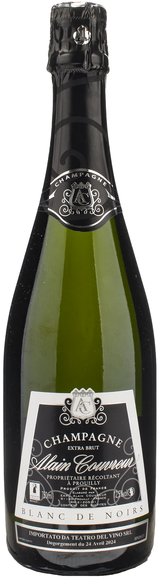 Alain Couvreur Champagne Blanc De Noirs Extra Brut