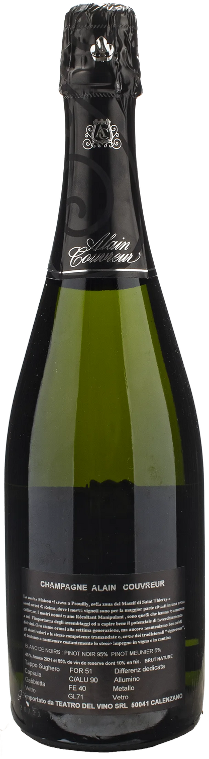 Alain Couvreur Champagne Blanc De Noirs Extra Brut