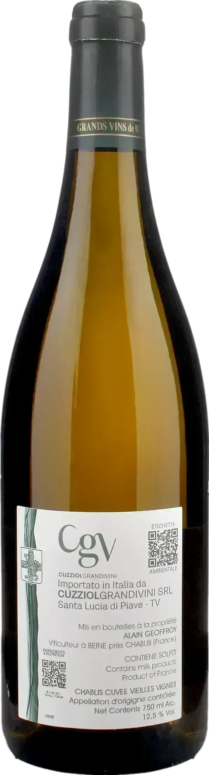 Alain Geoffroy Chablis Vieilles Vignes 2024