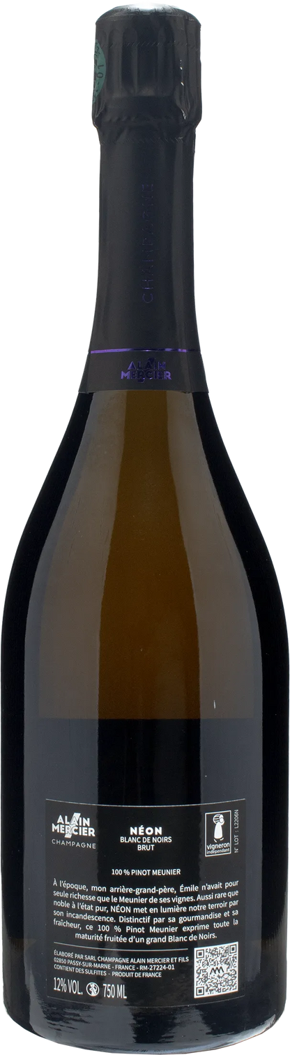 Alain Mercier Champagne Blanc de Noirs Neon Brut