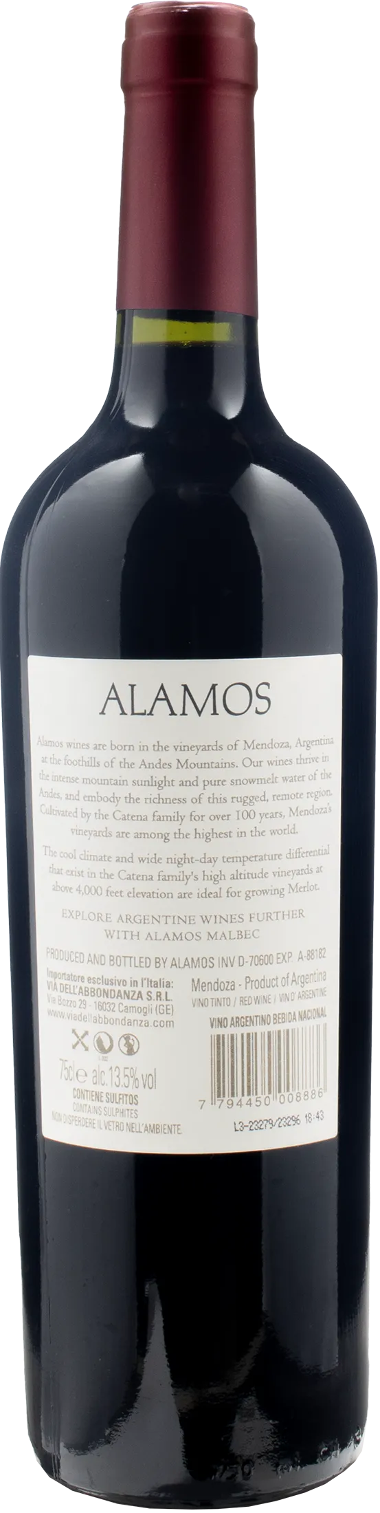 Alamos Merlot 2022