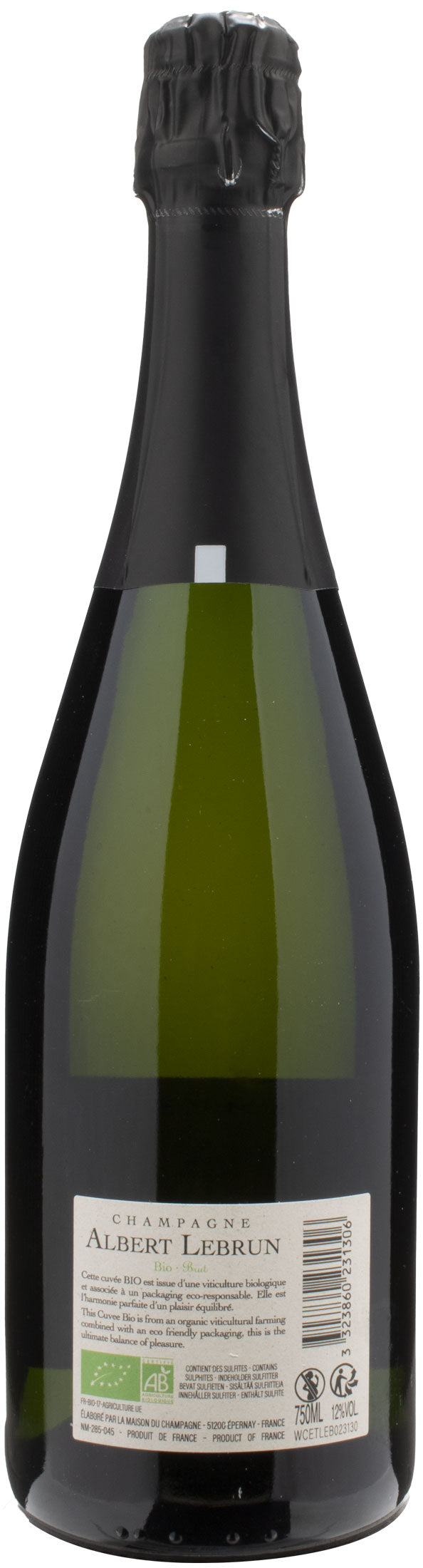 Albert Lebrun Champagne Brut Bio
