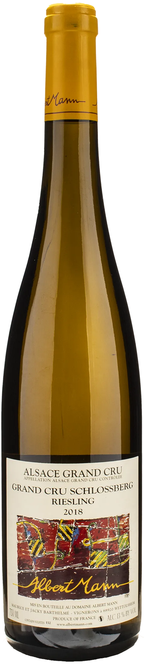 Albert Mann Alsace Grand Cru Schlossberg Riesling 2018