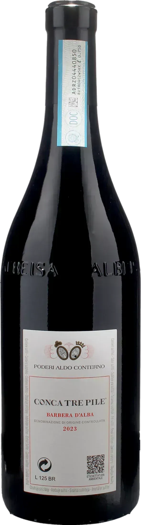 Aldo Conterno Barbera d'Alba Conca Tre Pile 2023