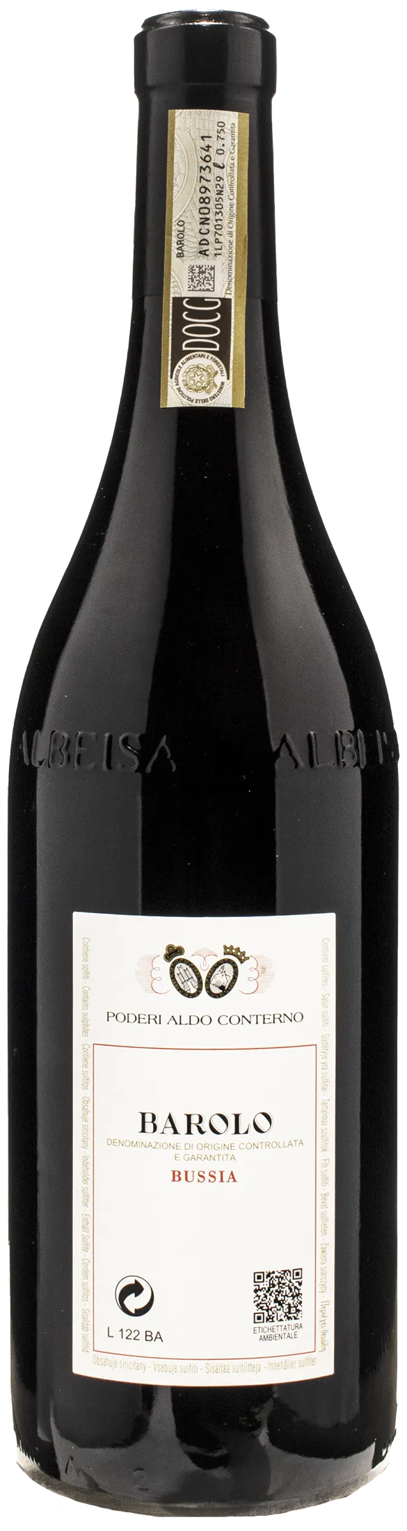 Aldo Conterno Barolo Bussia 2020