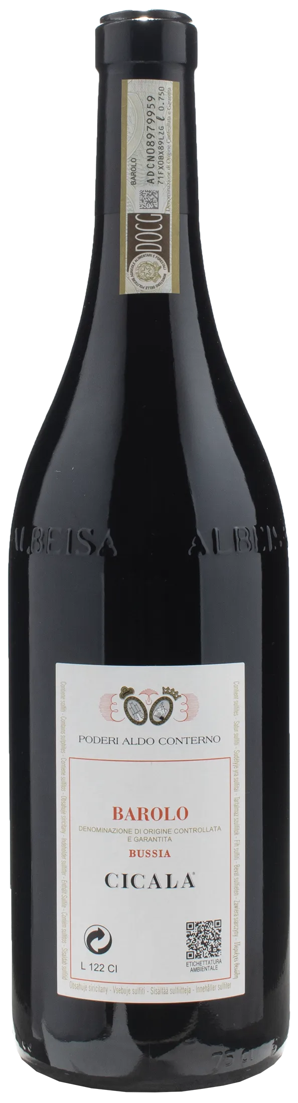 Aldo Conterno Barolo Bussia Cicala 2020