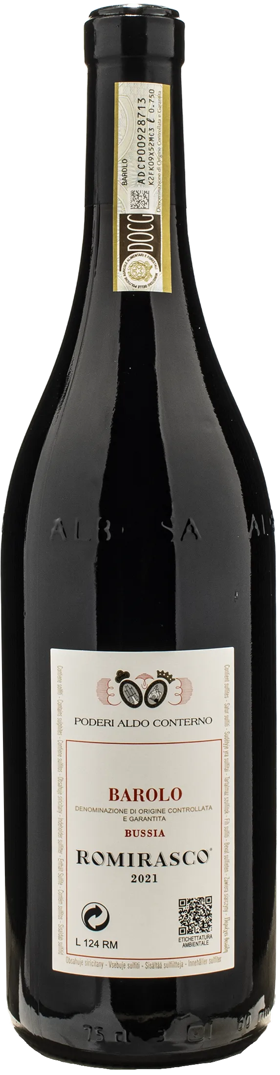 Aldo Conterno Barolo Bussia Romirasco 2021