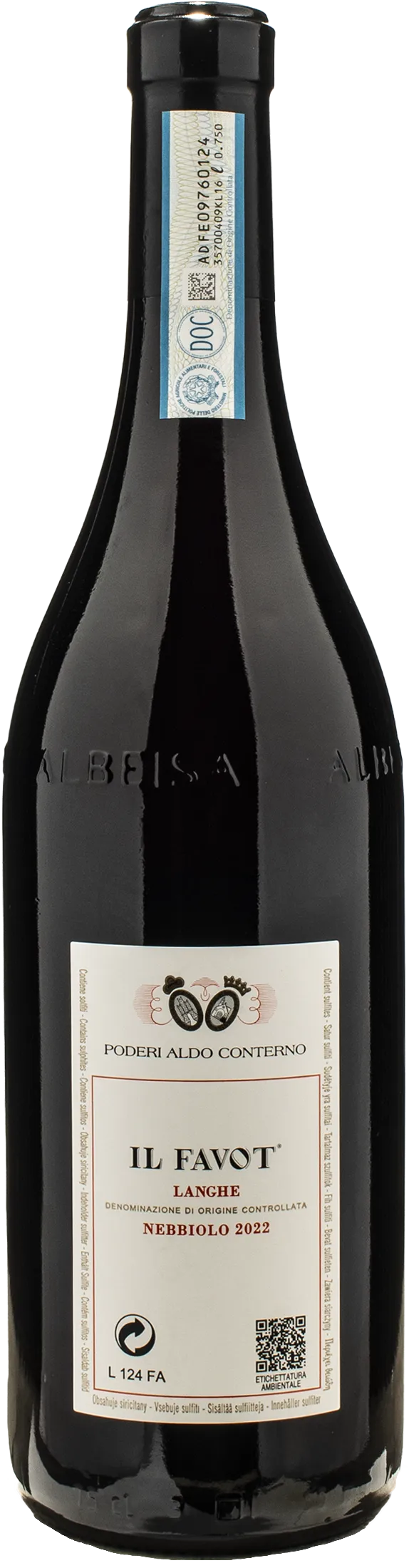 Aldo Conterno Langhe Nebbiolo Il Favot 2022