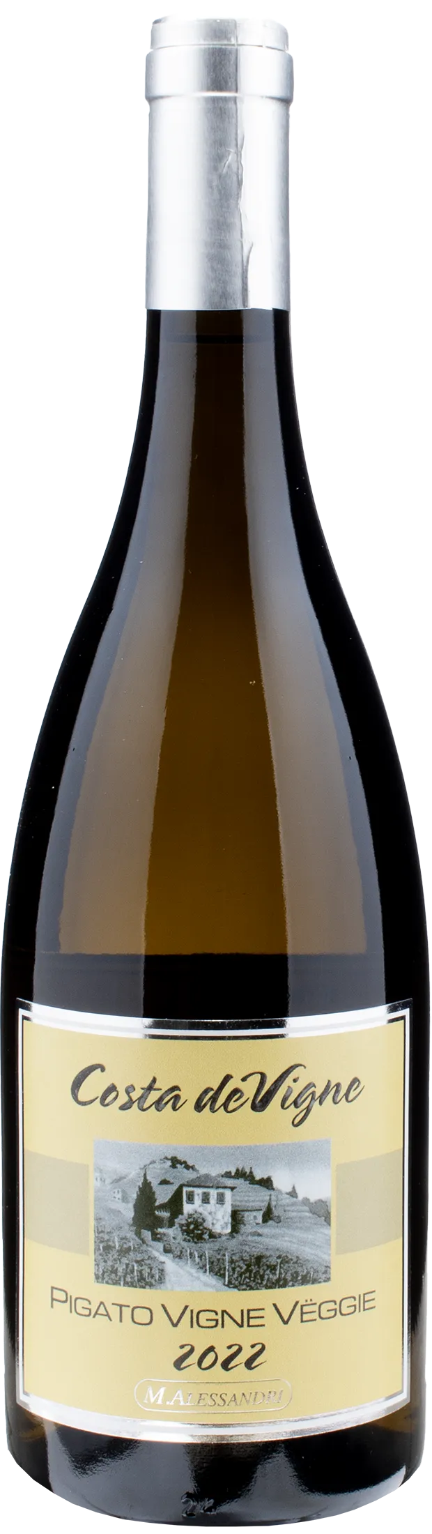 Alessandri Costa Delle Vigne Pigato Riviera Ligure Ponente Vigne Veggie 2022