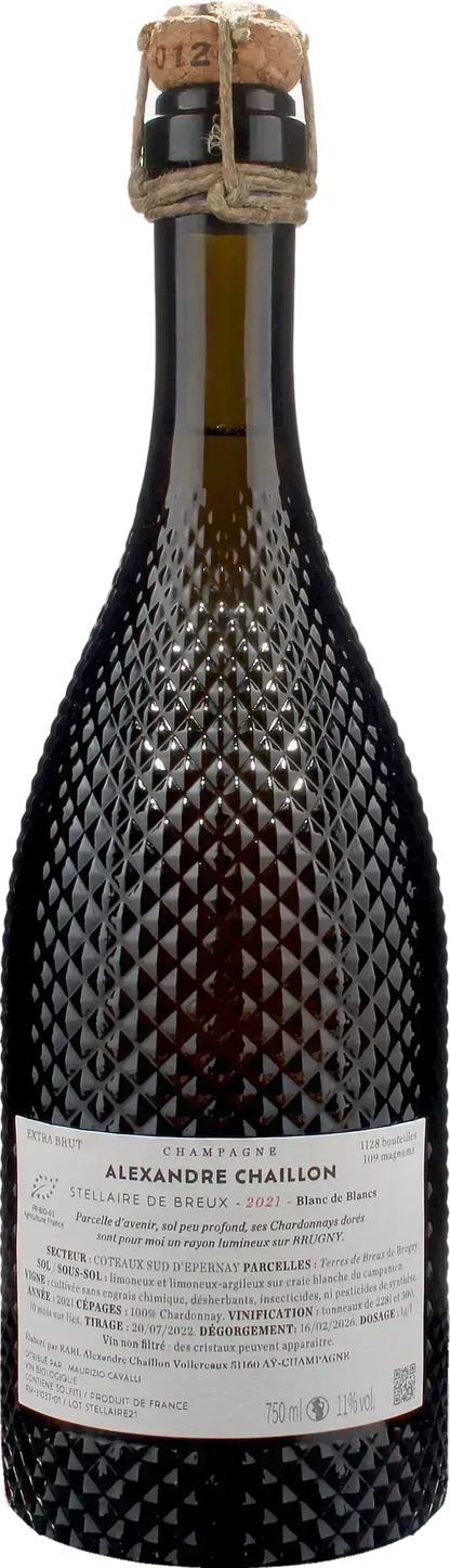 Alexandre Chaillon Champagne Stellaire de Breux Blanc de Blancs Extra Brut 2021
