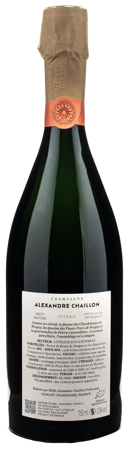 Alexandre Chaillon Champagne Vitrail Brut Nature