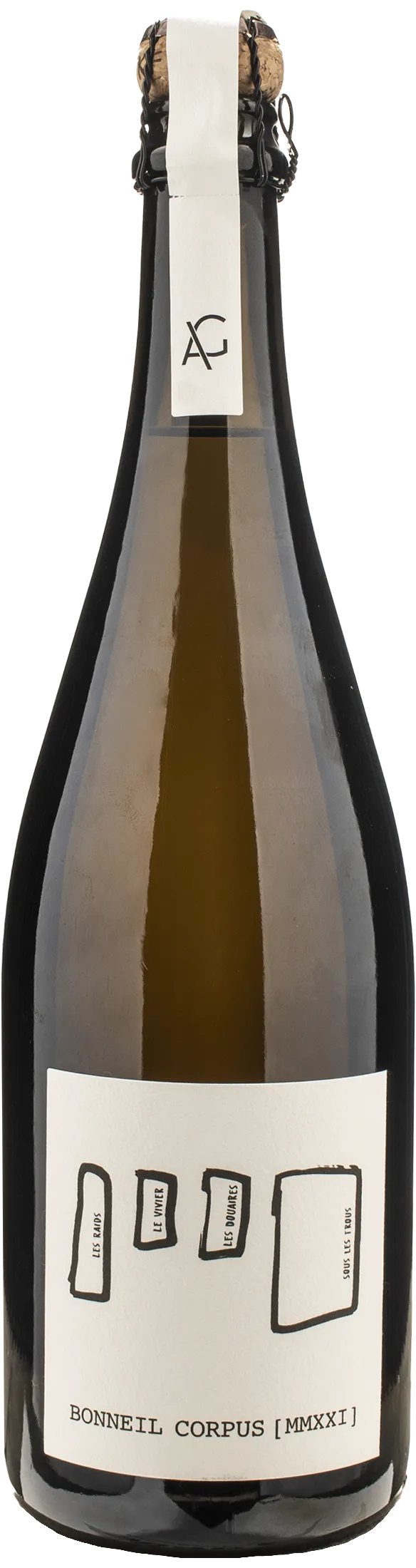 Alexandre Grimee Blanc de Noirs Brut Nature Champagne Bonneil Corpus 2021