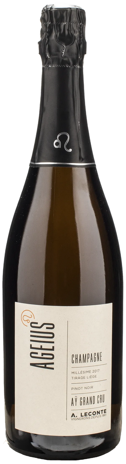 Alexis Leconte Champagne Aegius Grand Cru Ay Pinot Noir Brut 2017