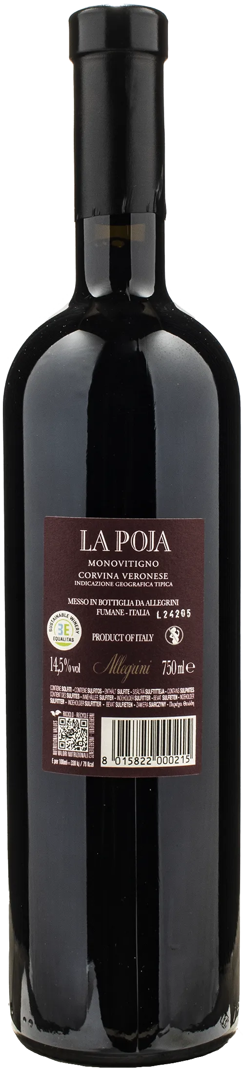 Allegrini La Poja Corvina 2019