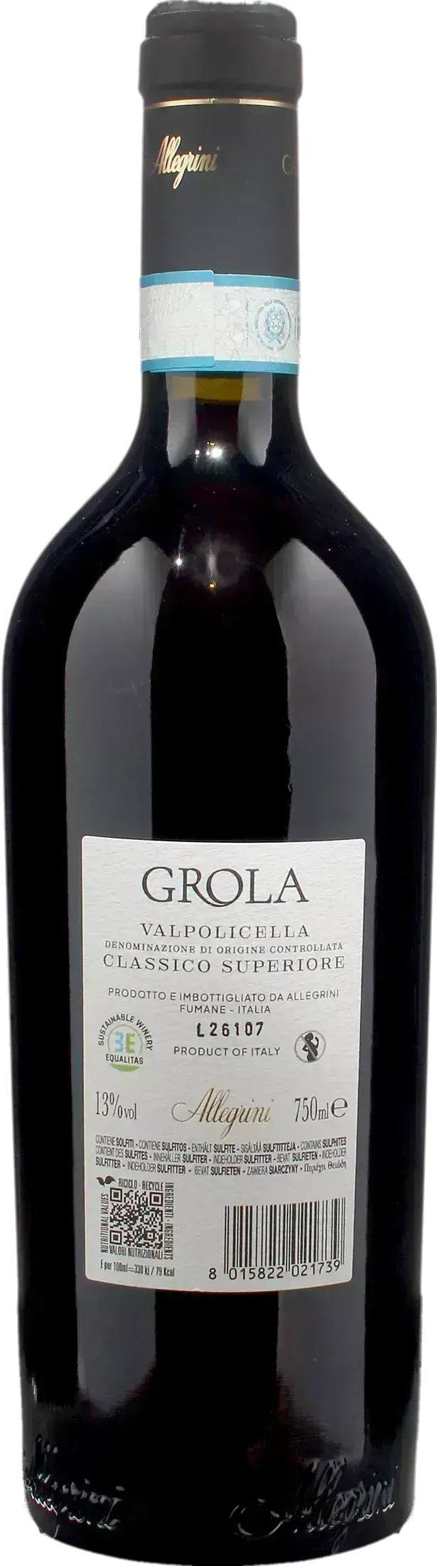 Allegrini Valpolicella Classico Superiore Grola 2023