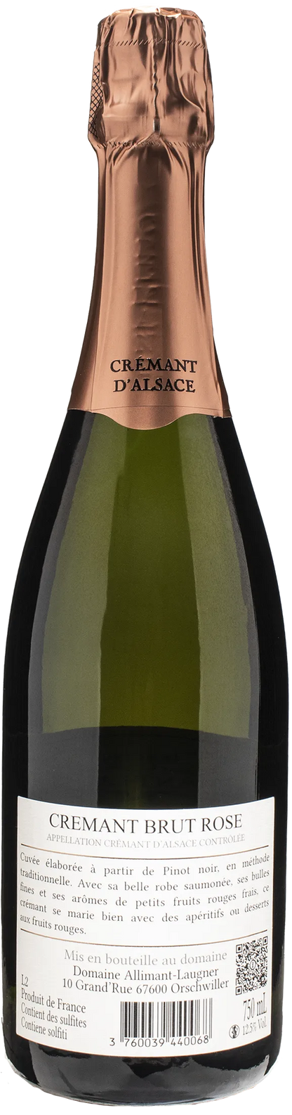 Allimant-Laugner Cremant d'Alsace Rosé Brut