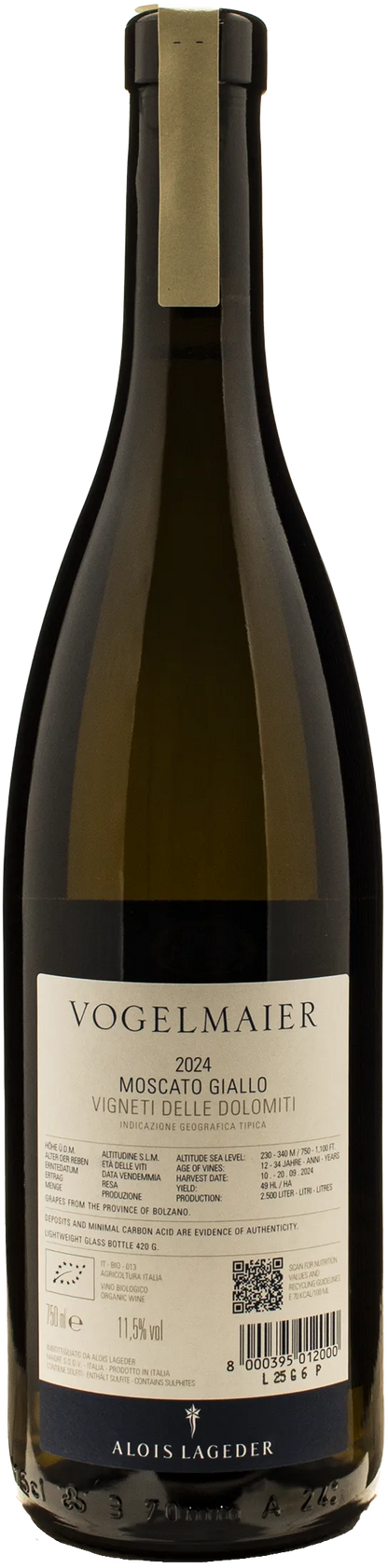 Alois Lageder Alto Adige Moscato Giallo Vogelmaier 2024