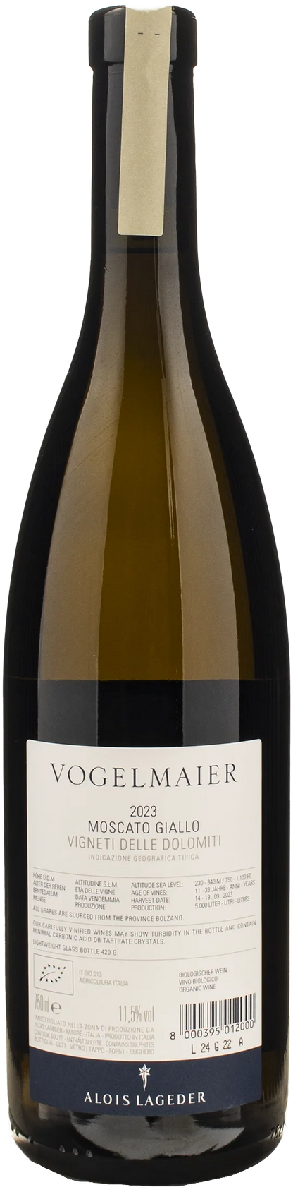 Alois Lageder Alto Adige Vogelmaier Moscato Giallo 2023